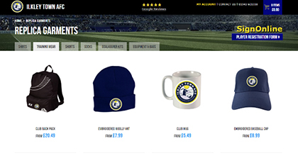 Receive Extra Savings | Club Shop | Pendle Sportswear
